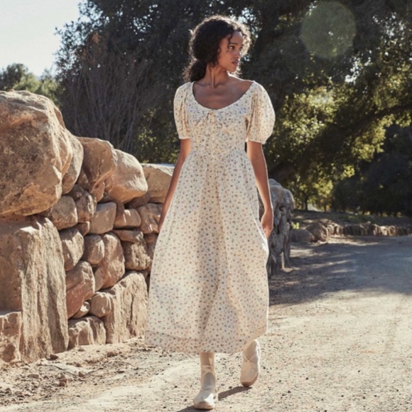 Doen Monceau dress in cottage breeze floral - Picture 4 of 7